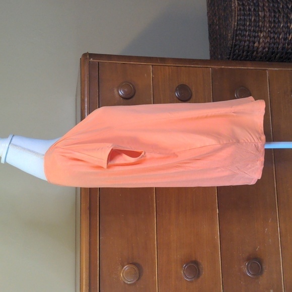 Nine West Sleeveless Blouse Sherbet Orange NWT - Picture 4 of 9